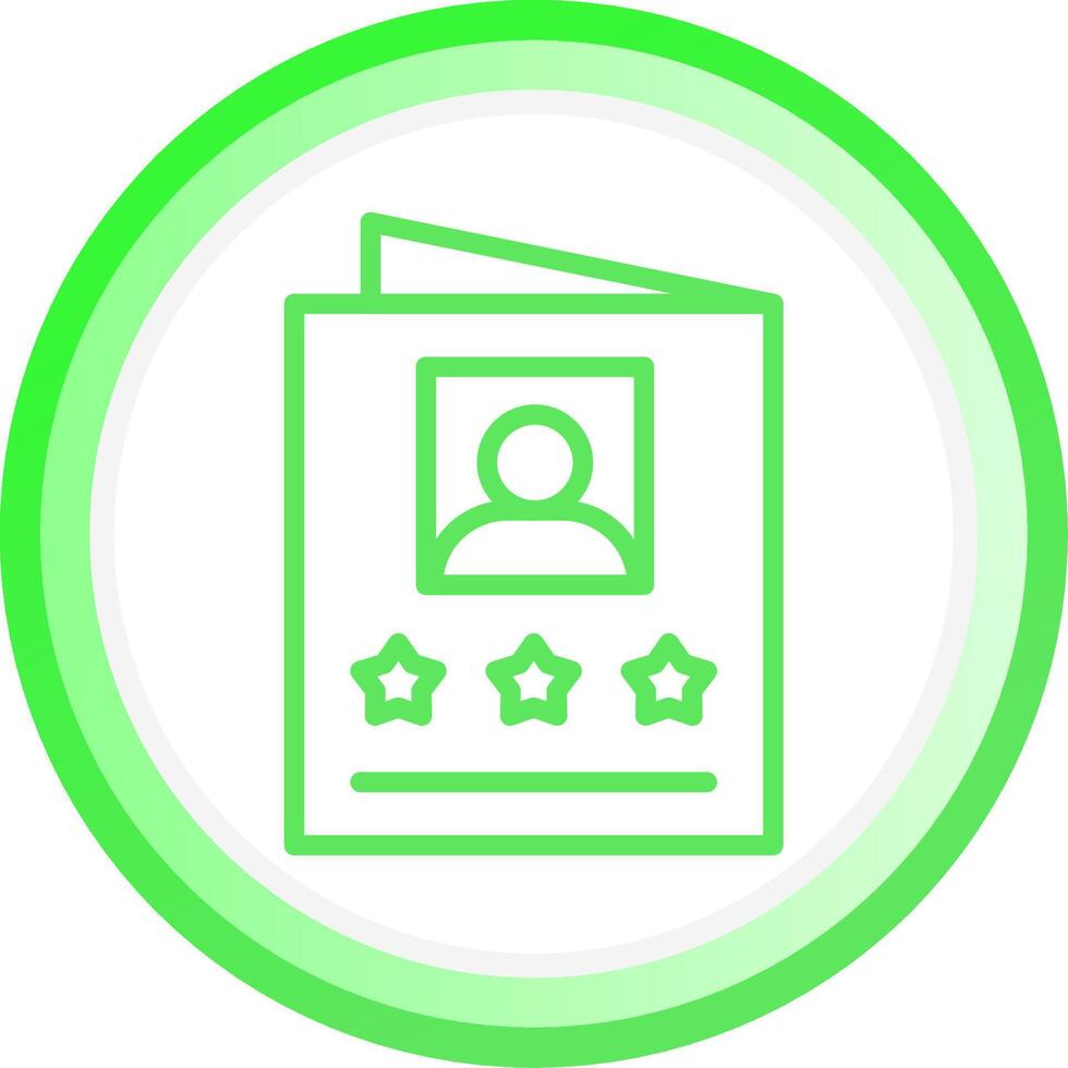 Rating Creative Icon Design vector