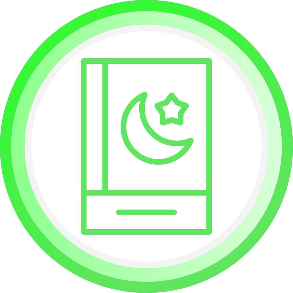 Quran Creative Icon Design vector