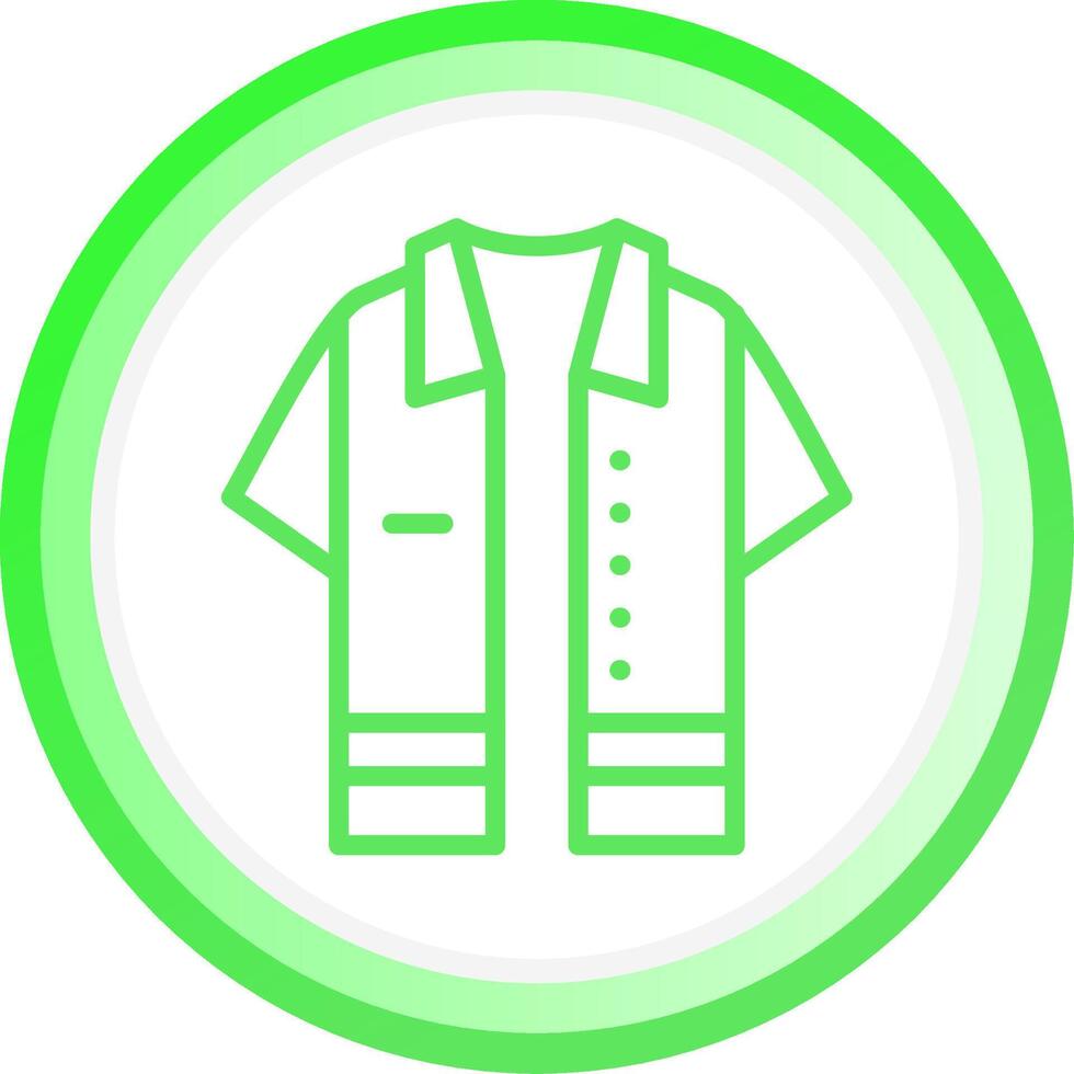 Shirt Creative Icon Design vector