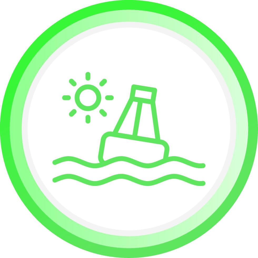 Buoy Creative Icon Design vector