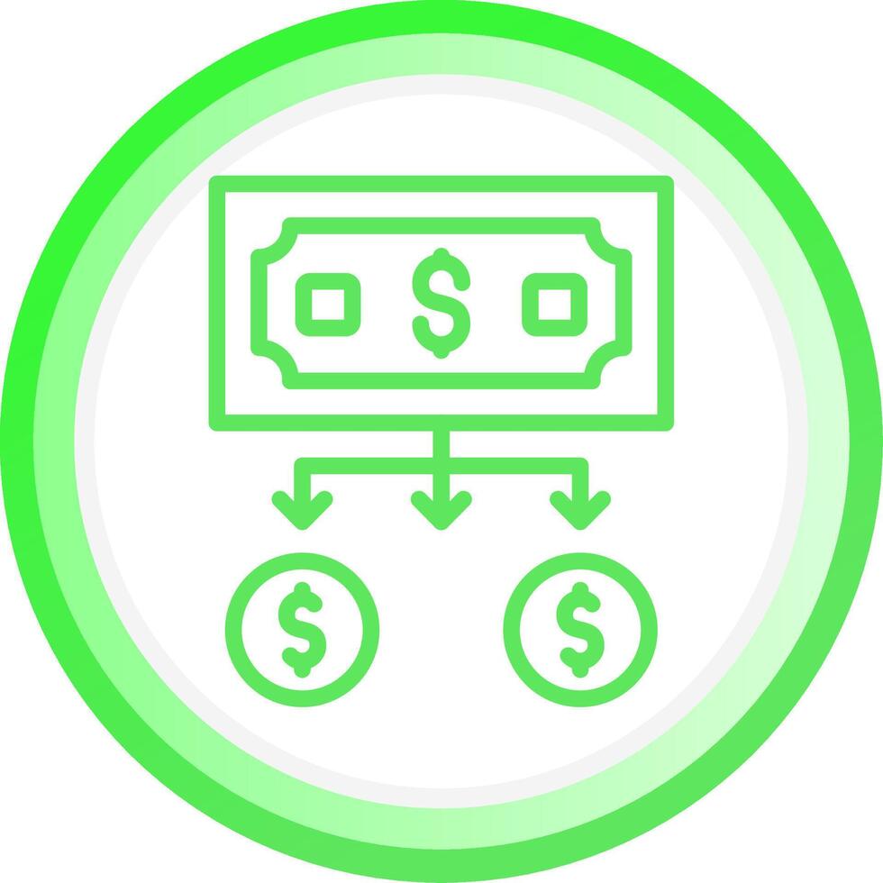 Money Creative Icon Design vector