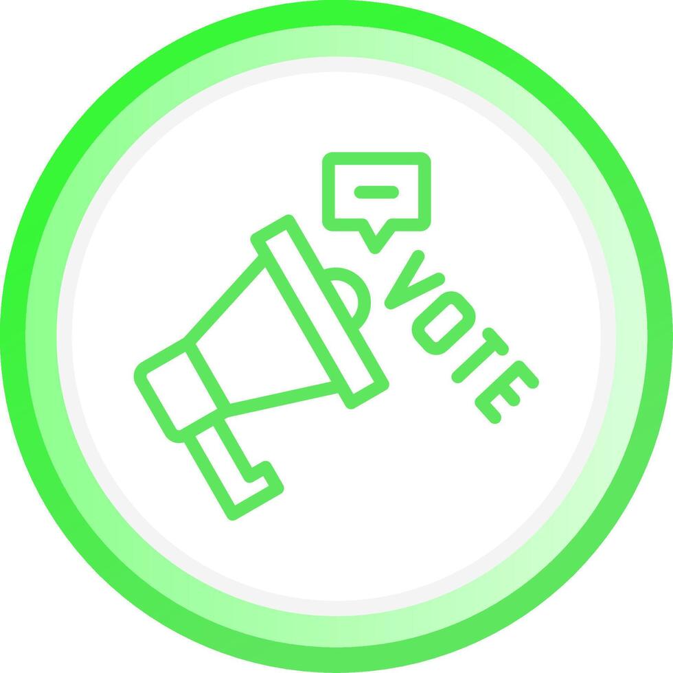 Campaign Creative Icon Design vector
