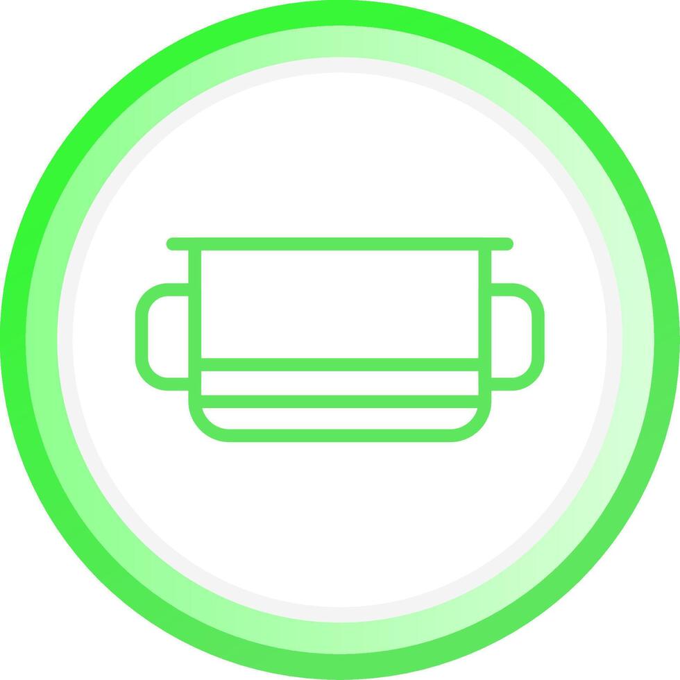 Pot Creative Icon Design vector