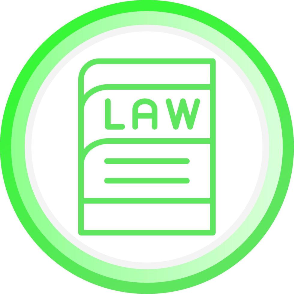 Law Book Creative Icon Design vector