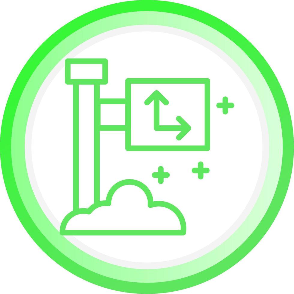 Pointer Creative Icon Design vector