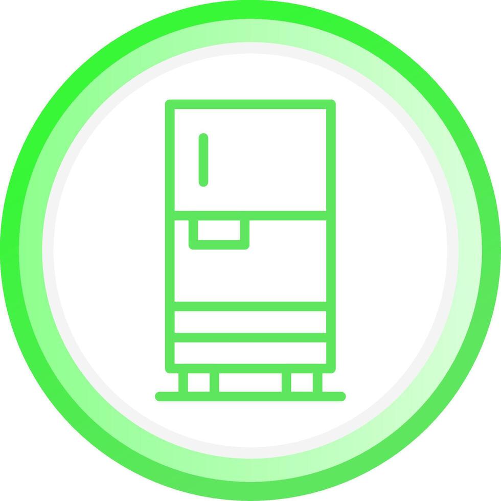 Fridge Creative Icon Design vector