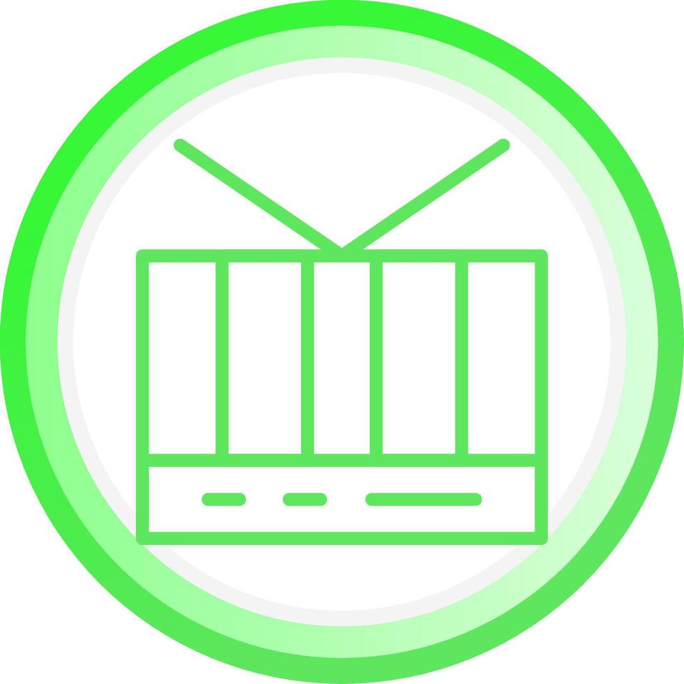 Television Creative Icon Design vector