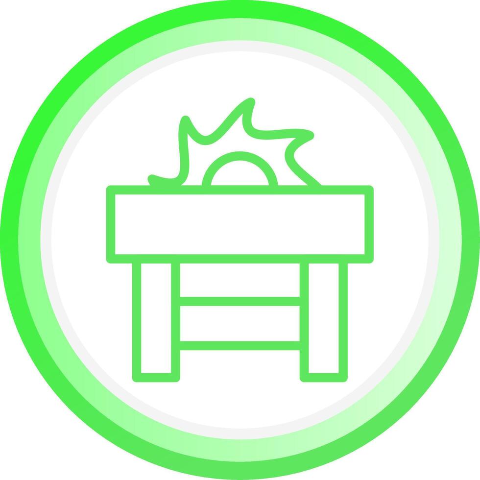 Saw Blade Creative Icon Design vector