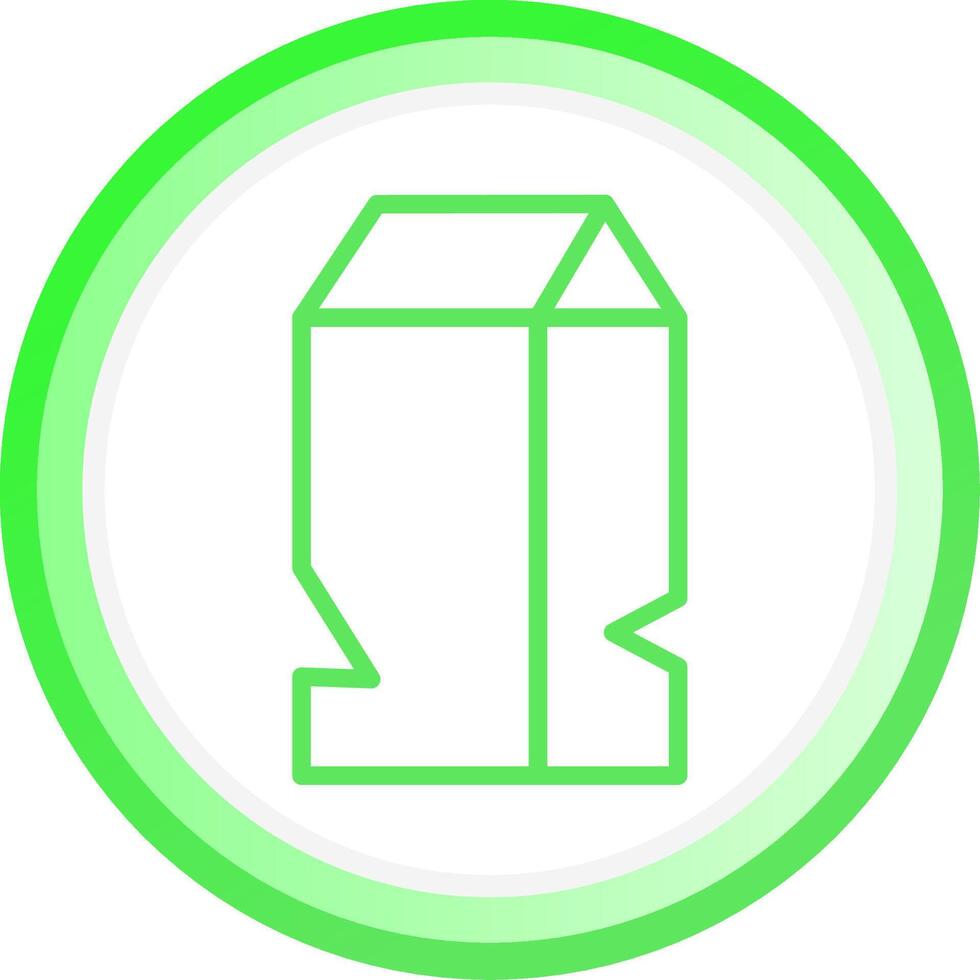 Milk Carton Creative Icon Design vector