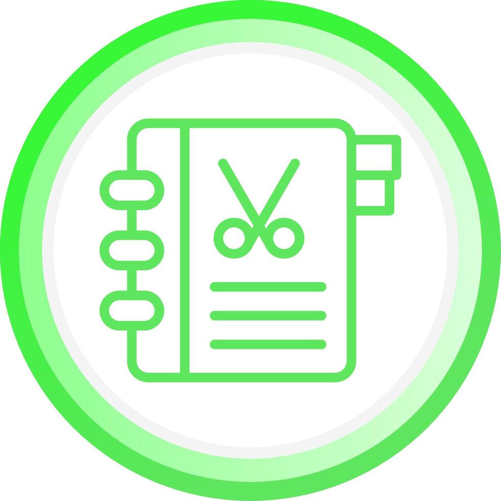 Agenda Creative Icon Design vector