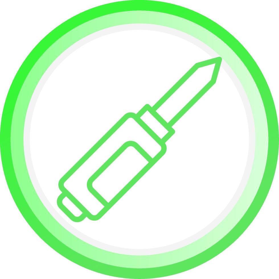 Screwdriver Creative Icon Design vector