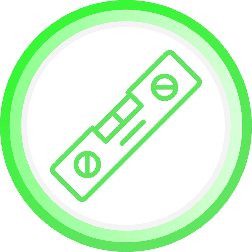 Spirit Level Creative Icon Design vector