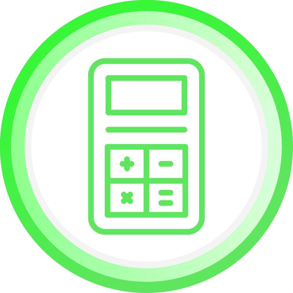 diseño de icono creativo de calculadora vector