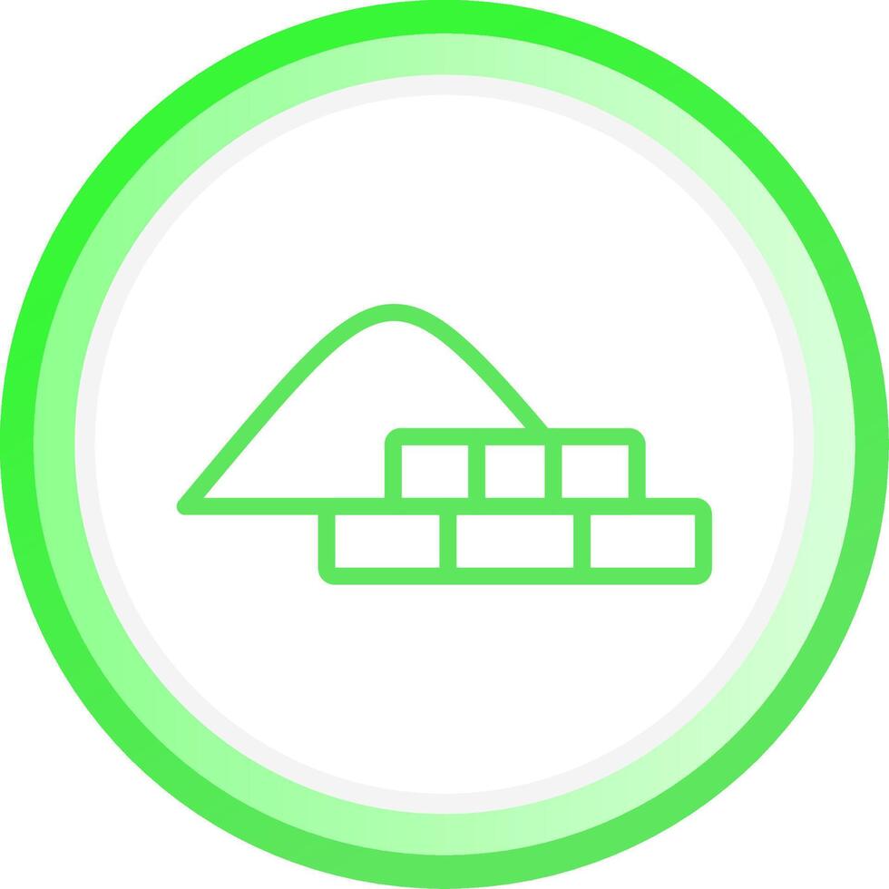 Raw Materials Creative Icon Design vector