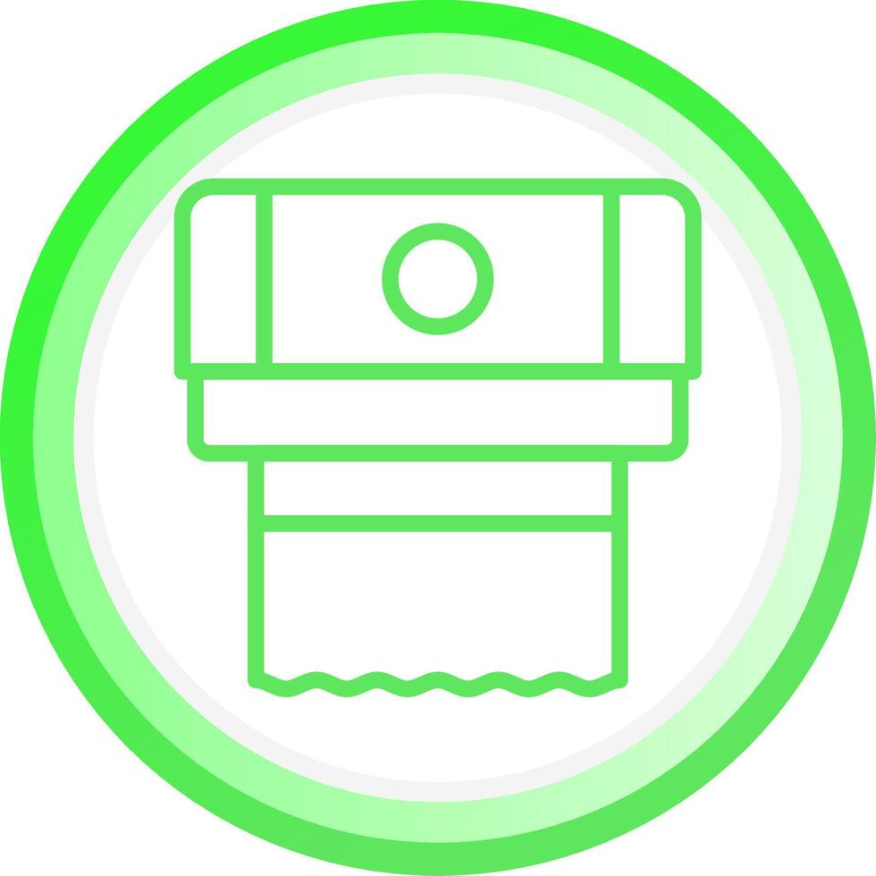 Paper Towel Creative Icon Design vector