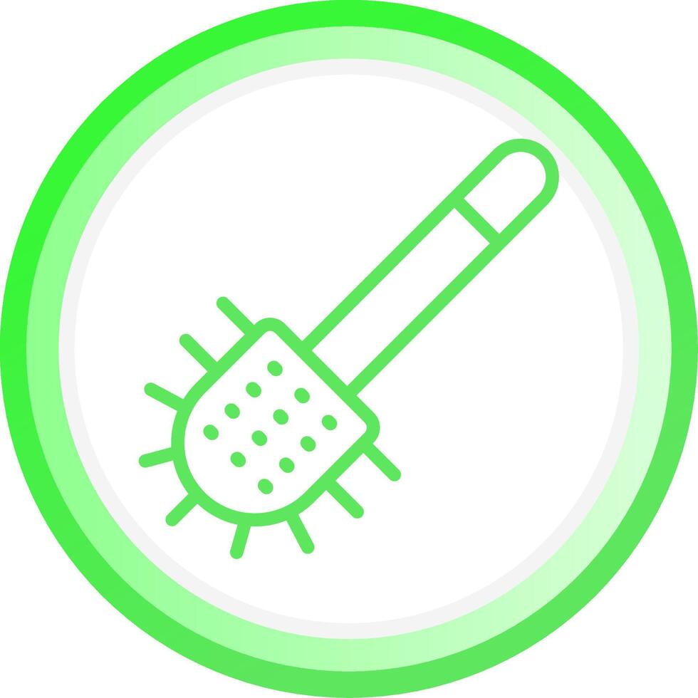 Toilet Brush Creative Icon Design vector