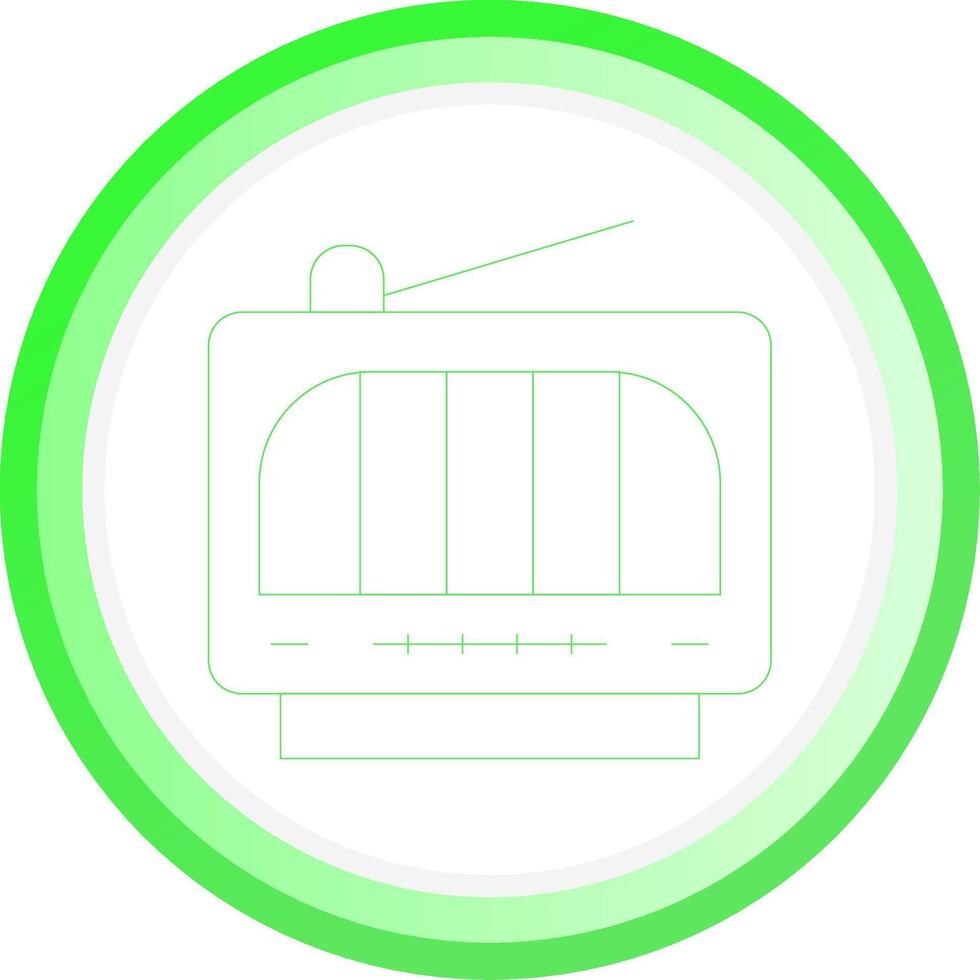 Radio Creative Icon Design vector