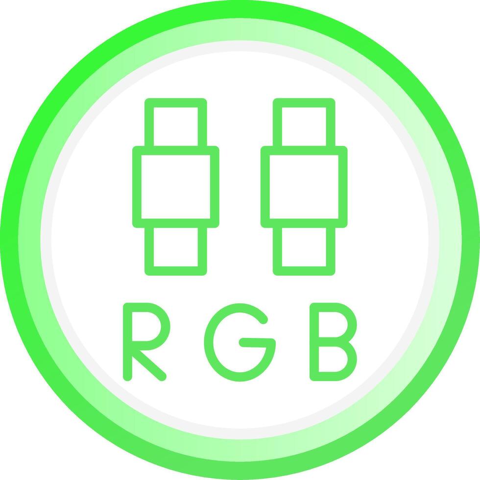 Rgb Creative Icon Design vector