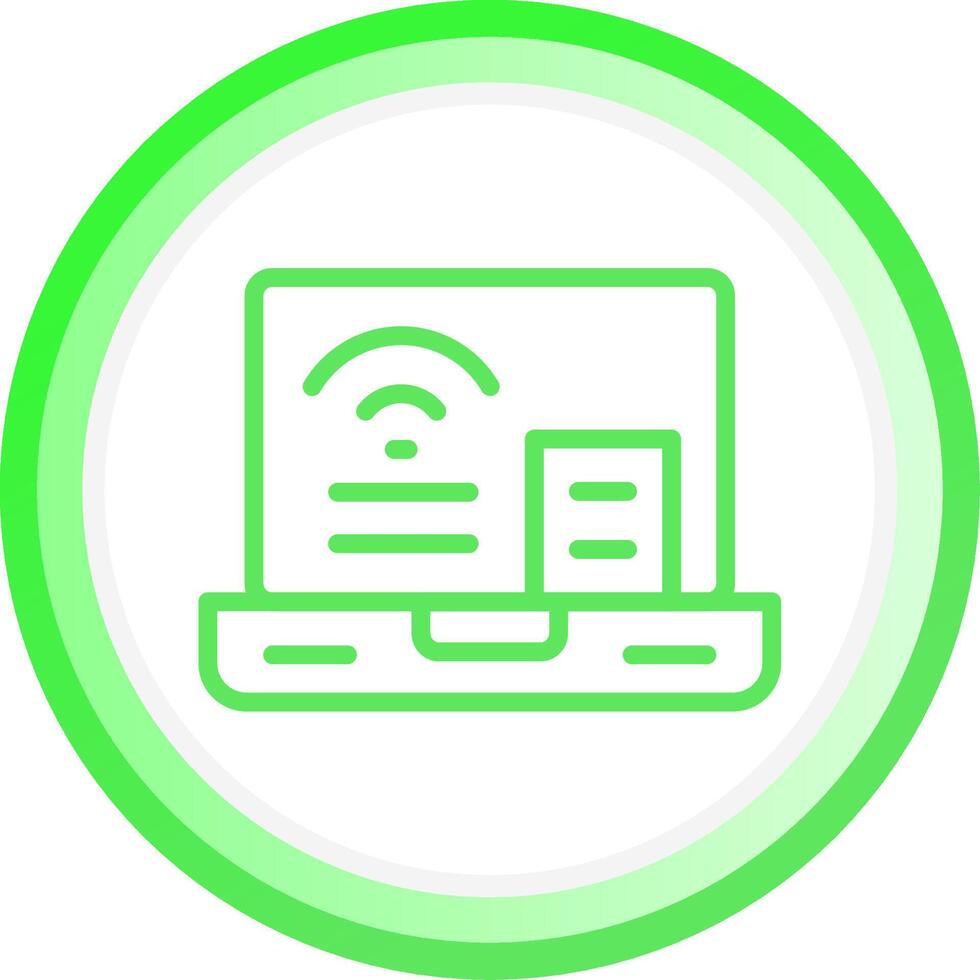 Wifi Connection Creative Icon Design vector