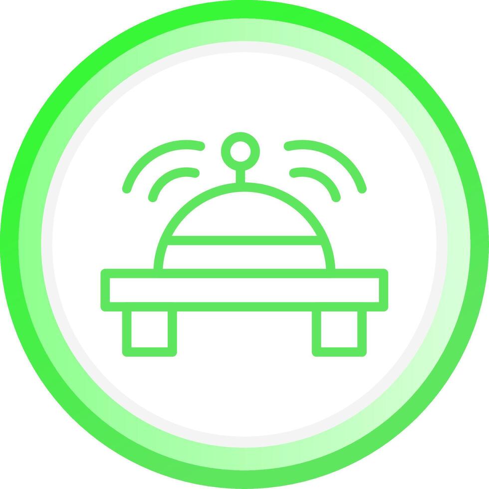 Reception Bell Creative Icon Design vector
