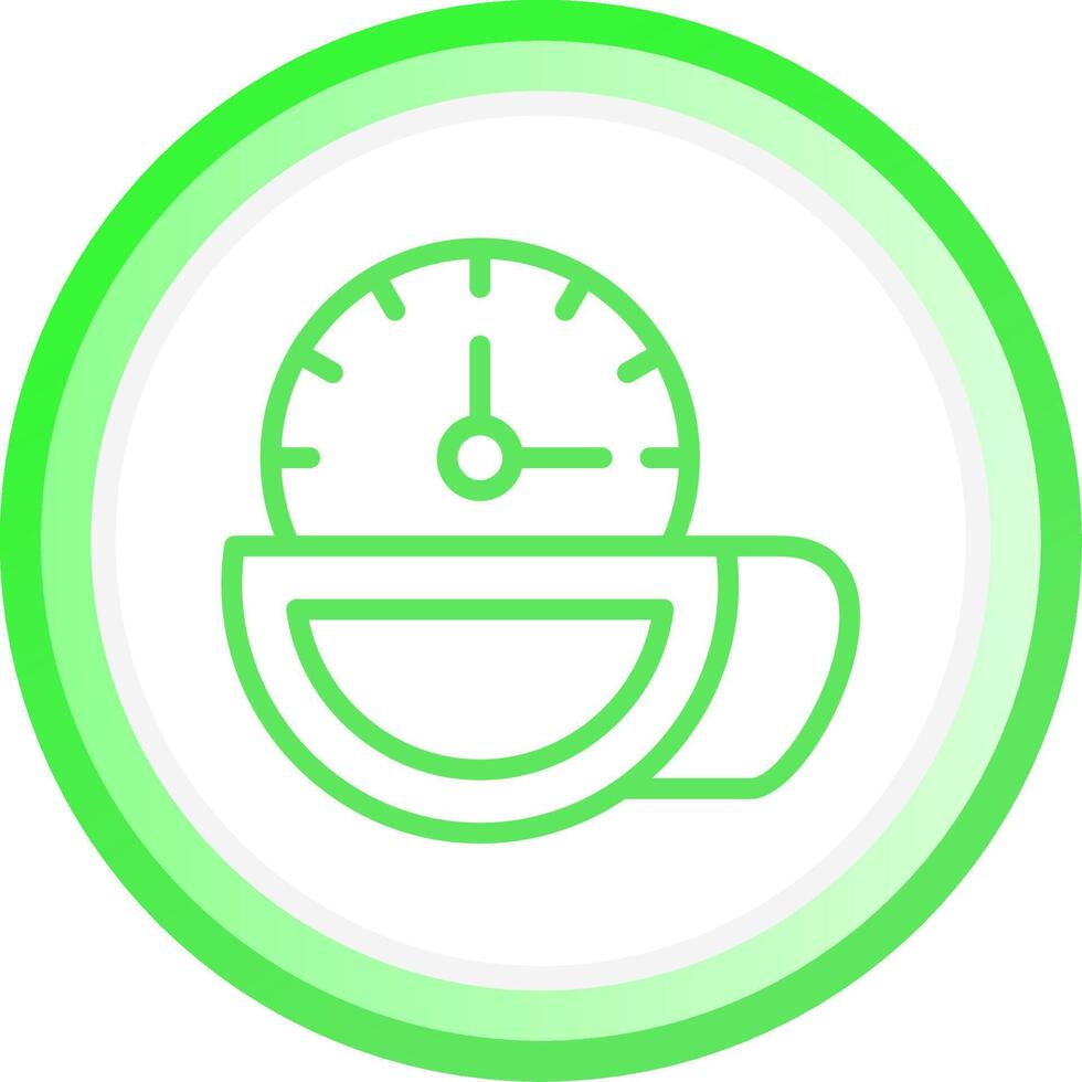 Tea Time Creative Icon Design vector