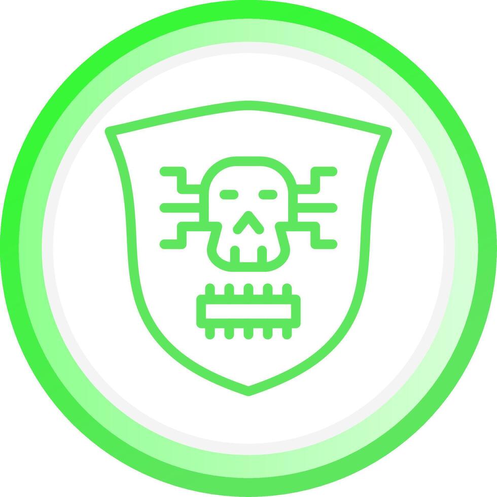 Malware Creative Icon Design vector