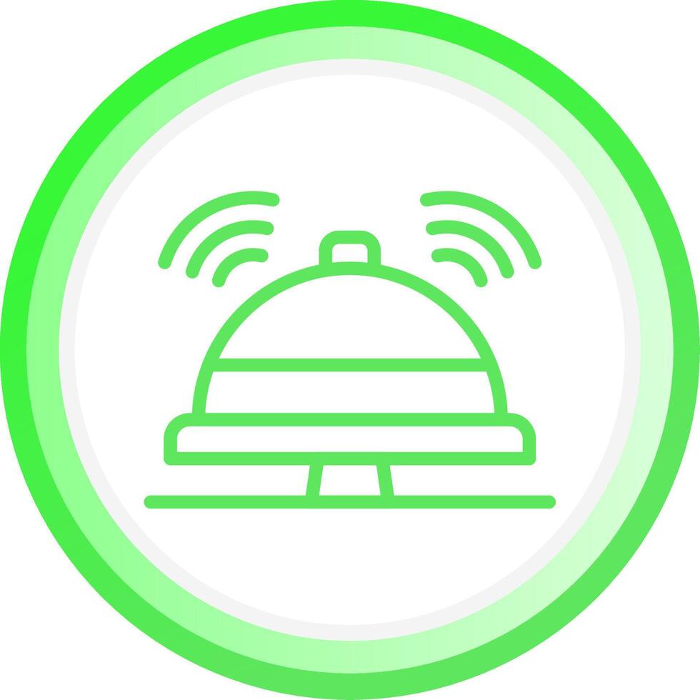 Reception Bell Creative Icon Design vector