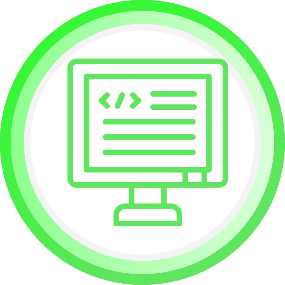 Code Creative Icon Design vector