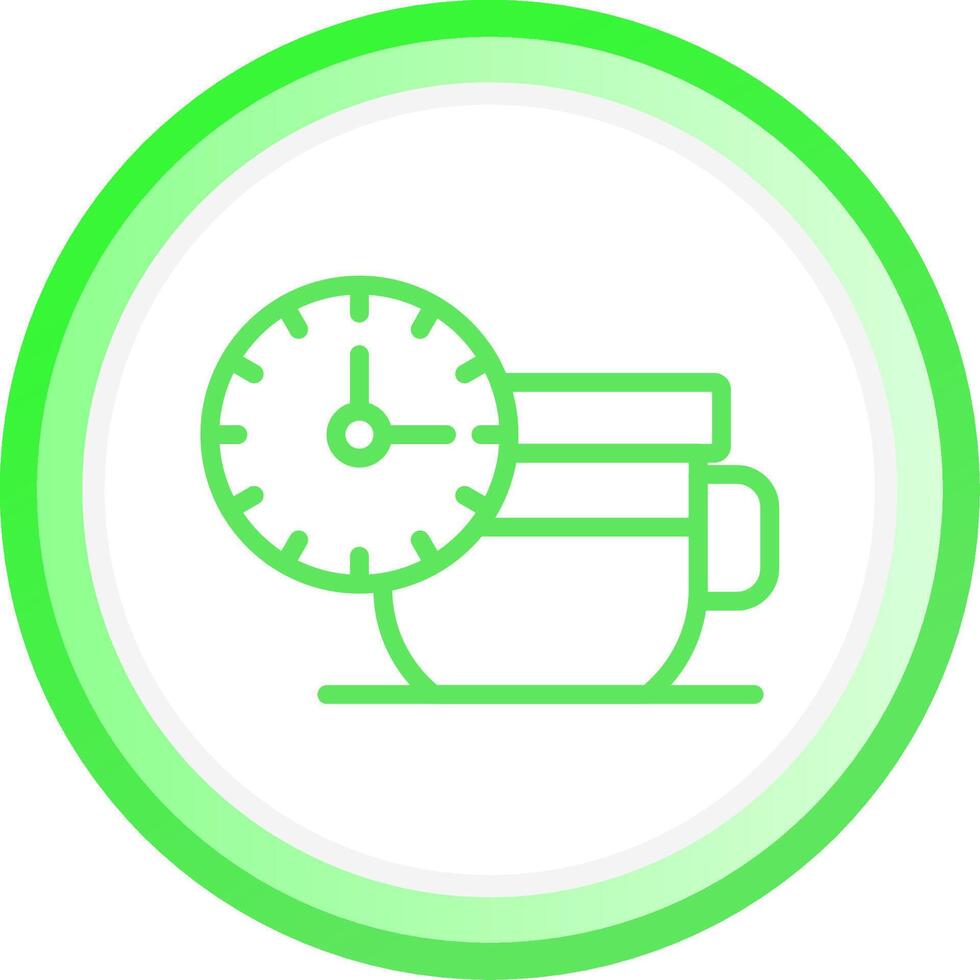 Tea Time Creative Icon Design vector