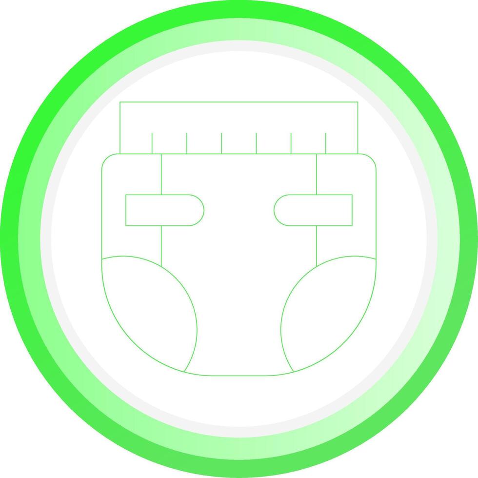 Diaper Creative Icon Design vector