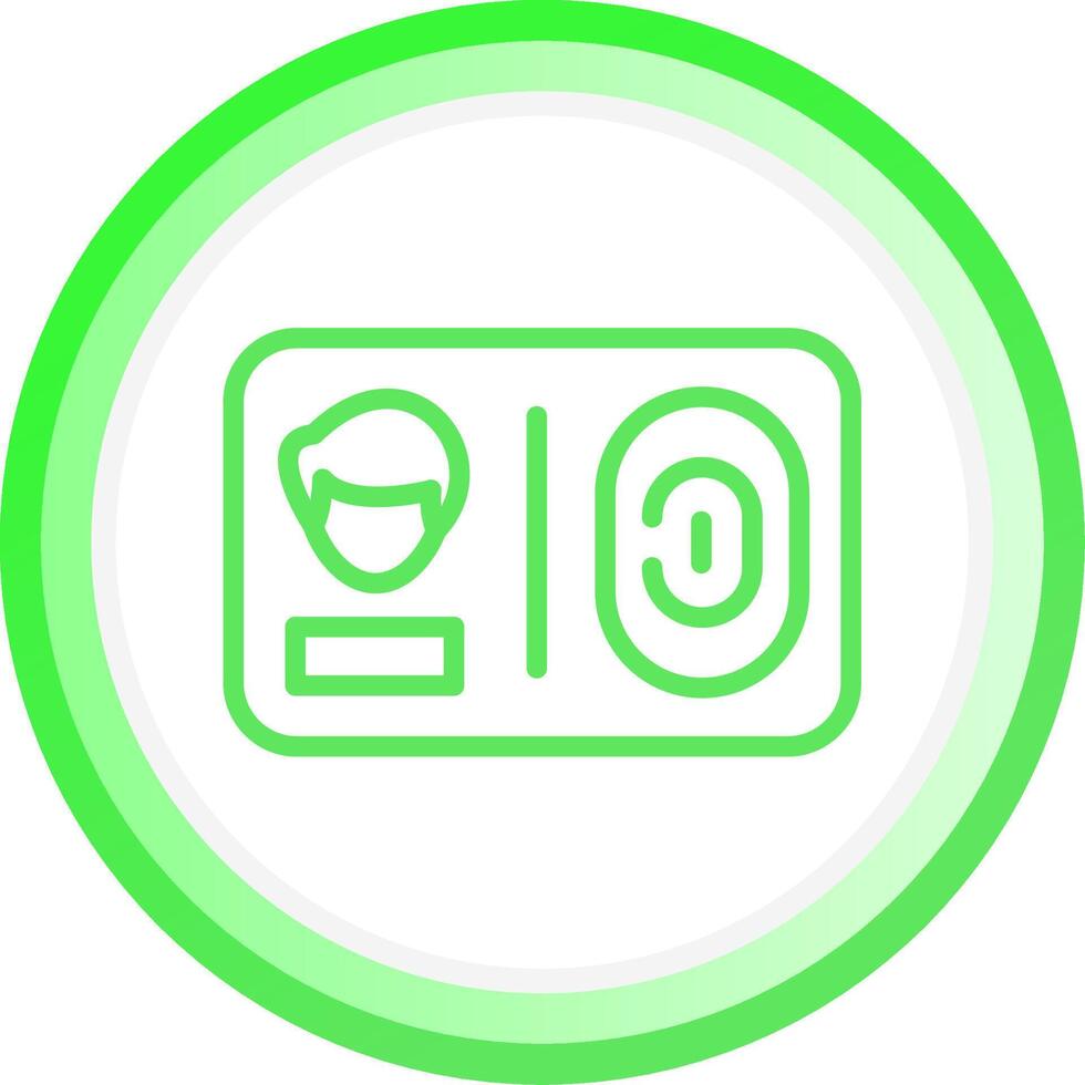 Smart Card Creative Icon Design vector