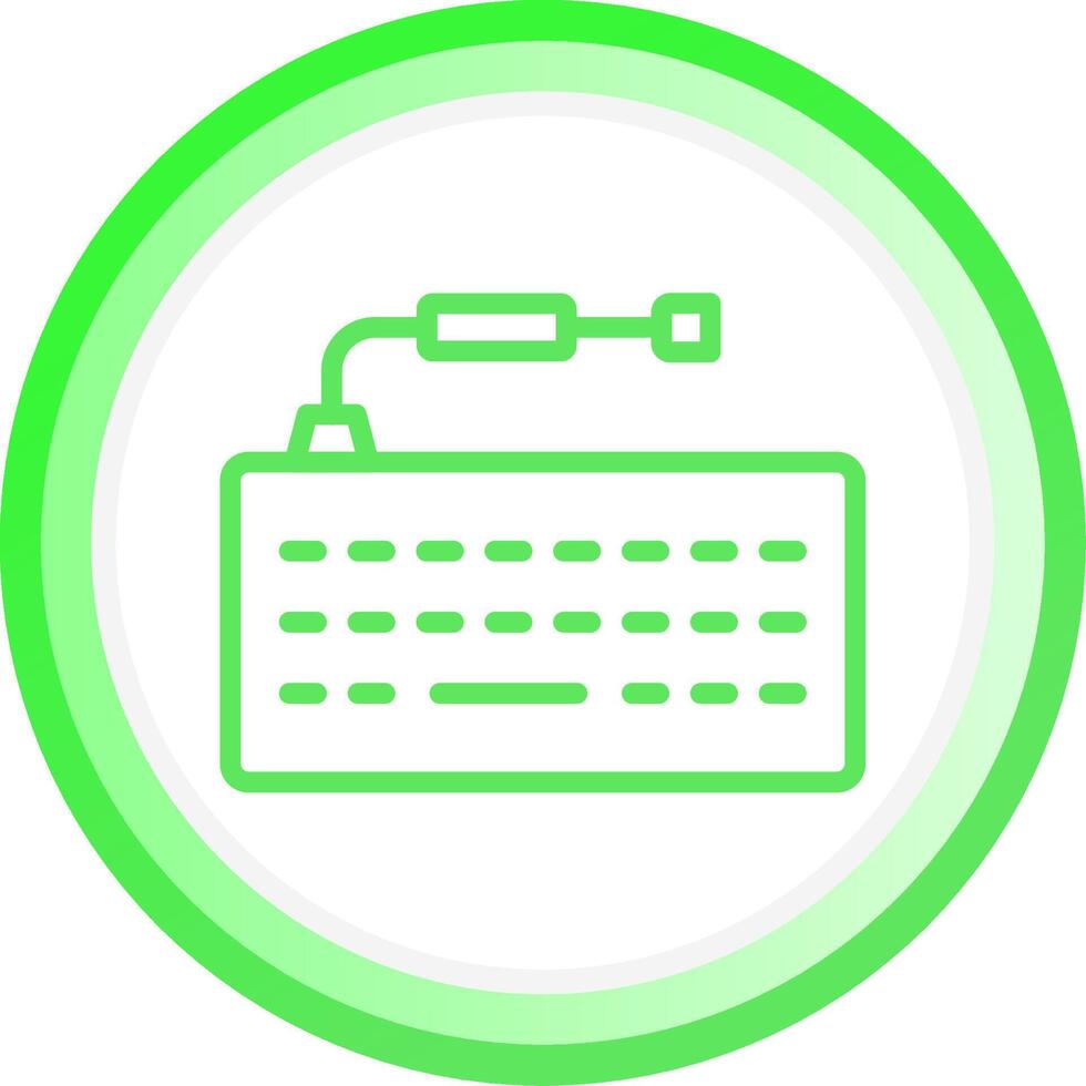 Keyboard Creative Icon Design vector