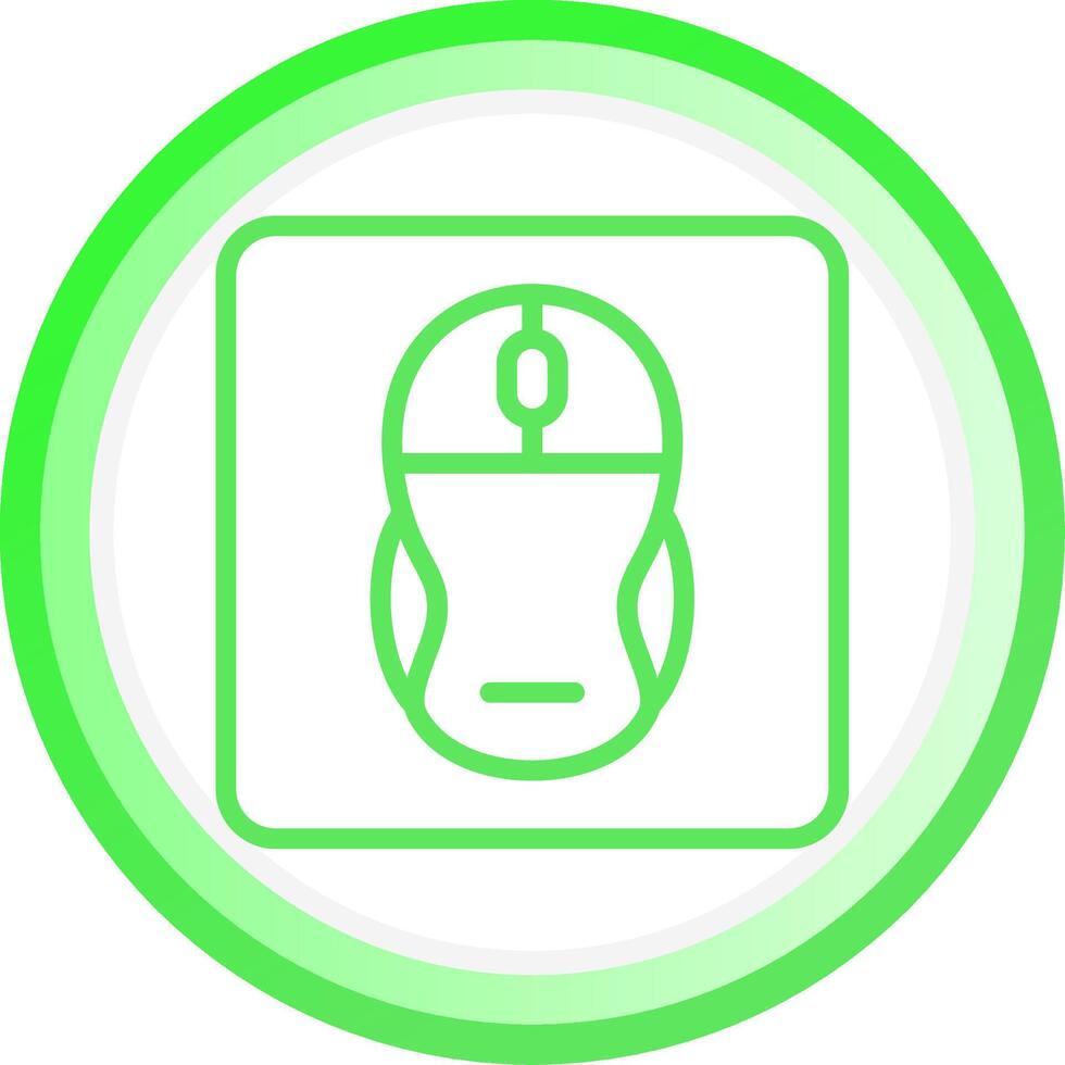 Wireless Mouse Creative Icon Design vector