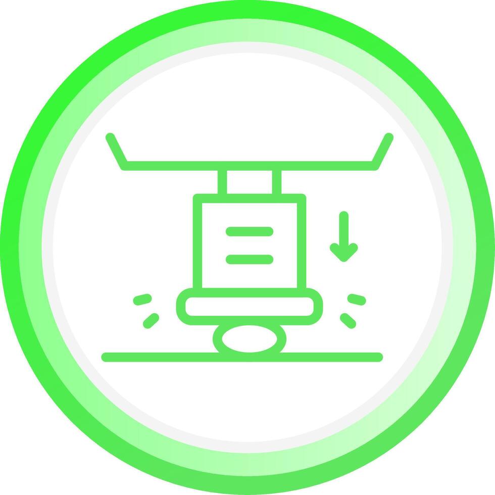 Hydraulic Creative Icon Design vector