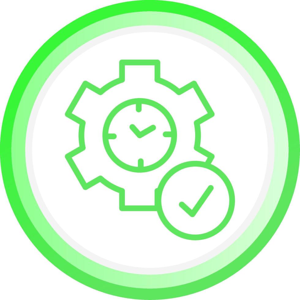 Time Management Creative Icon Design vector