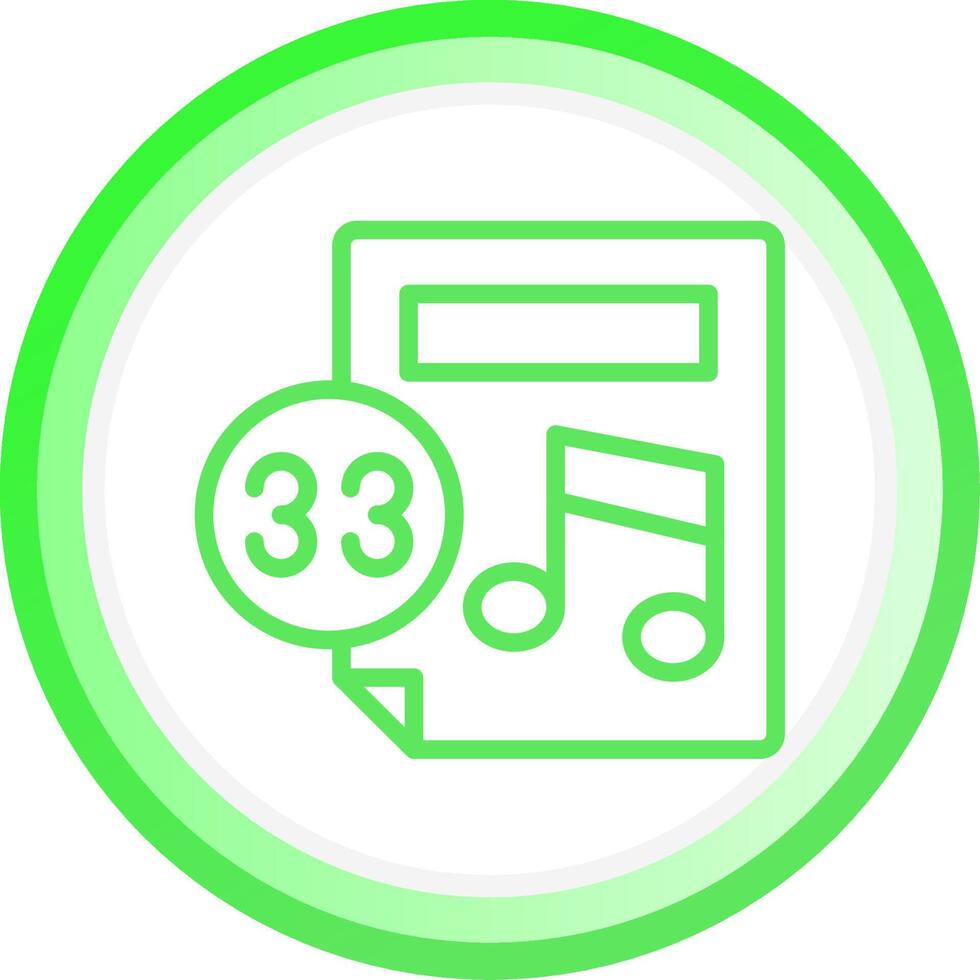 Music Score Creative Icon Design vector