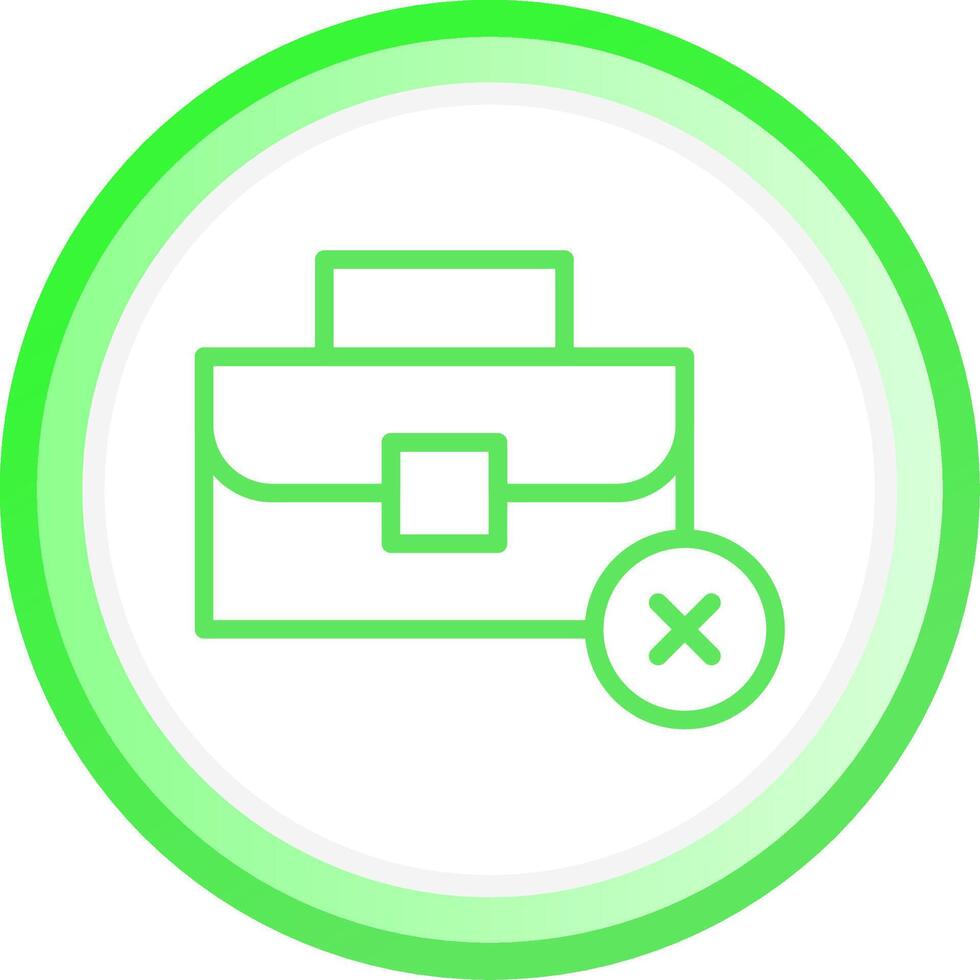 Unemployed Creative Icon Design vector