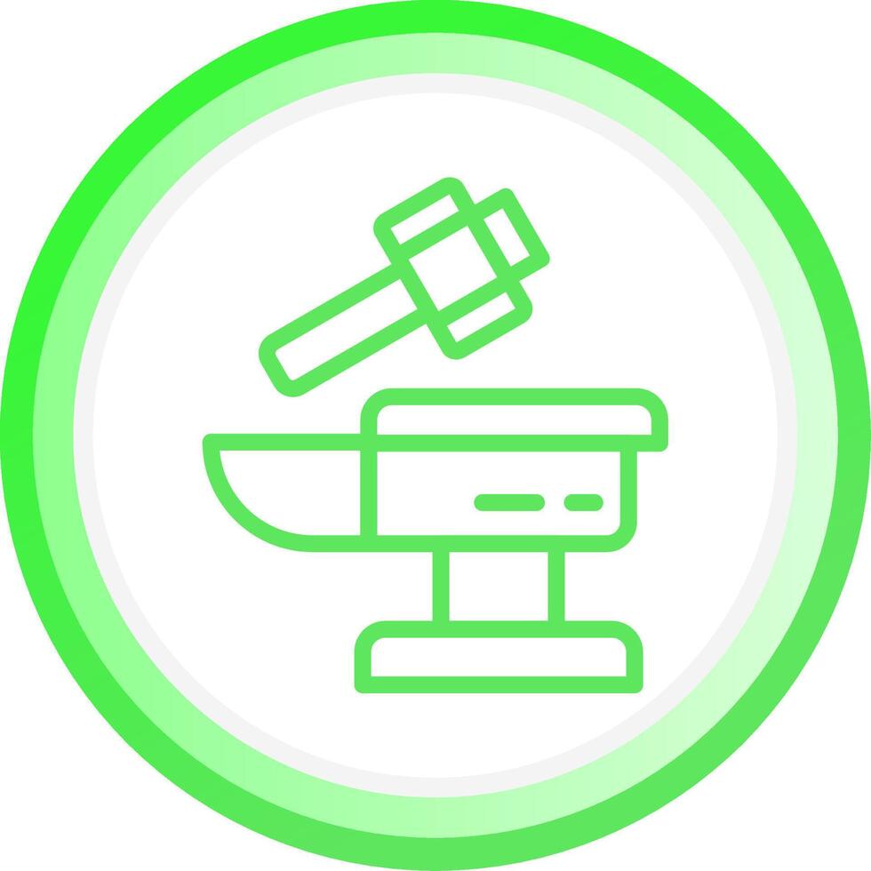 Anvil Creative Icon Design vector