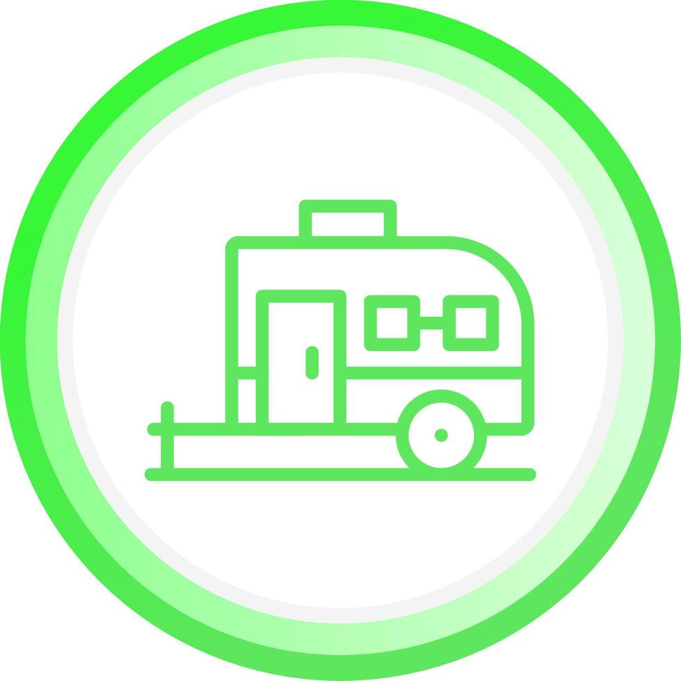 Caravan Creative Icon Design vector