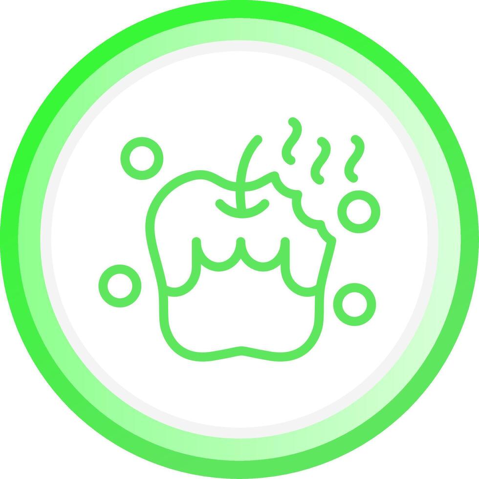 Rotten Creative Icon Design vector
