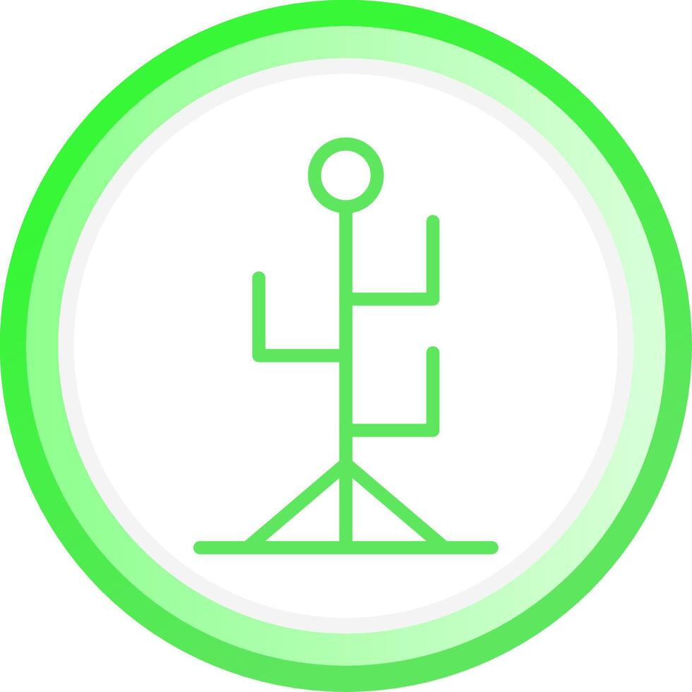 Clothes Stand Creative Icon Design vector