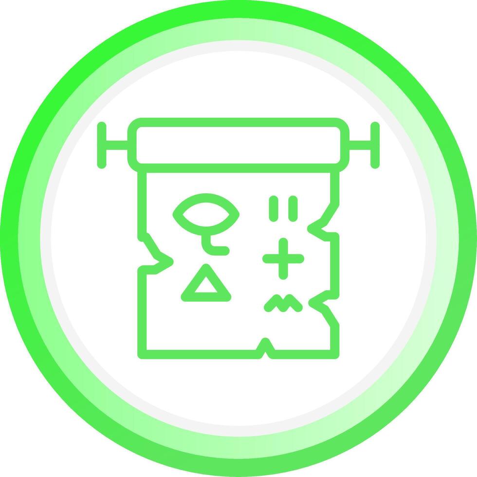 Hieroglyph Creative Icon Design vector