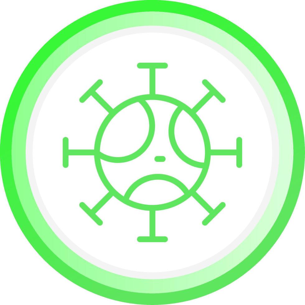 Virus Creative Icon Design vector