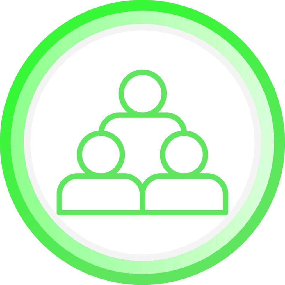 Audience Creative Icon Design vector