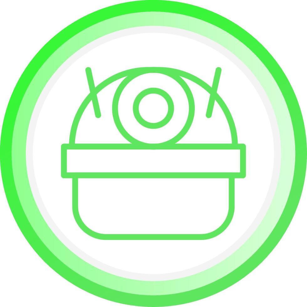 Helmet Creative Icon Design vector