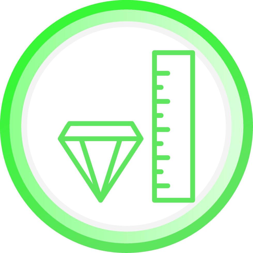 Size Creative Icon Design vector