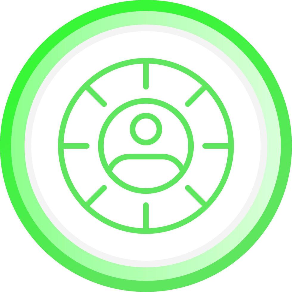 Targeting Creative Icon Design vector