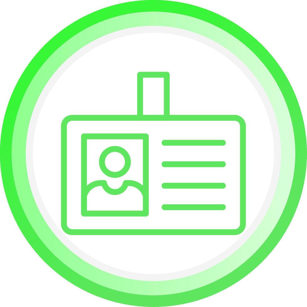 ID Card Creative Icon Design vector