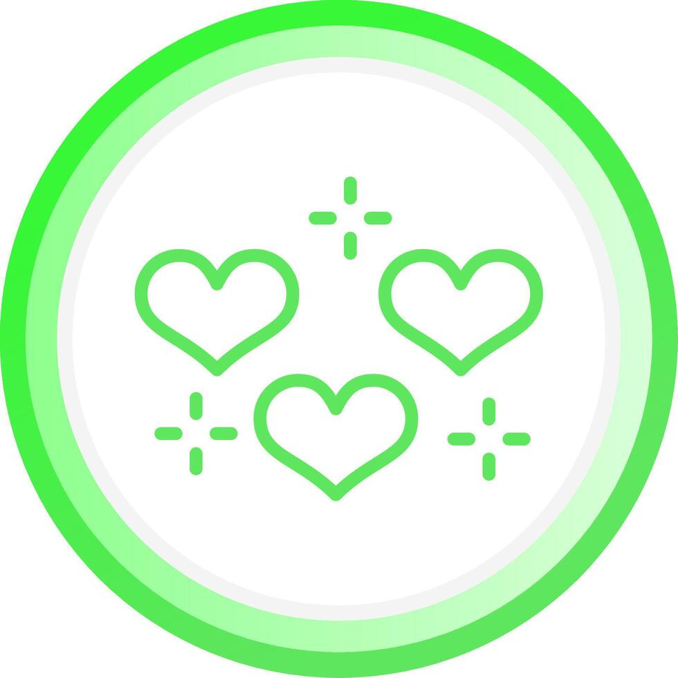 Heart Creative Icon Design vector