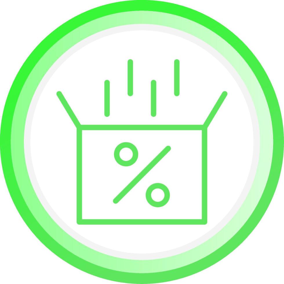 Inside Sales Creative Icon Design vector